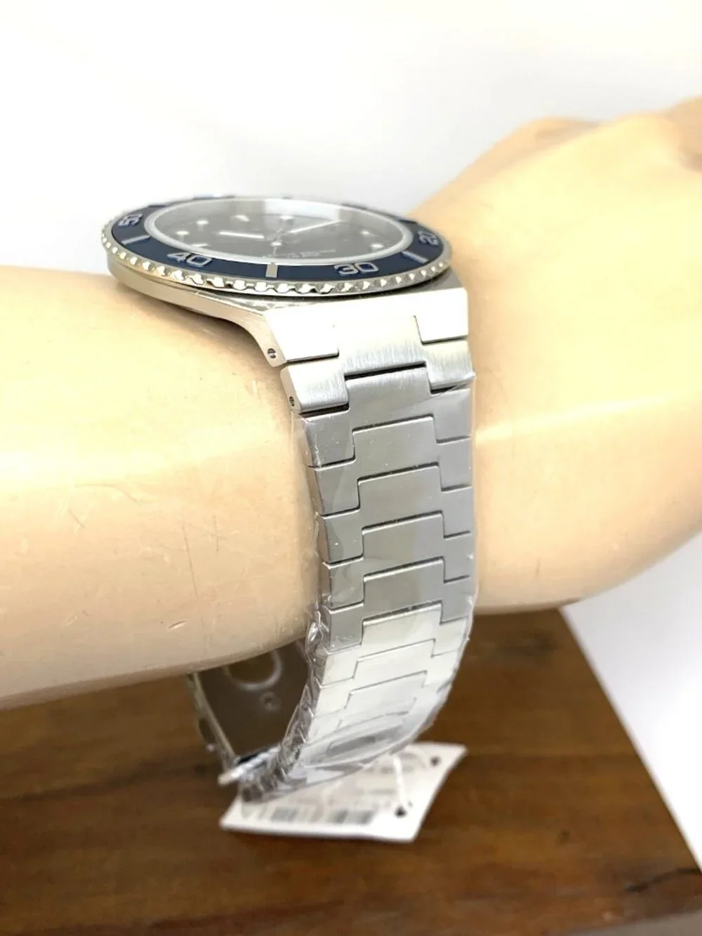 Bering Men's Watch 18940-707 Arctic Sailing Quartz Blue Dial Silver Steel 41mm